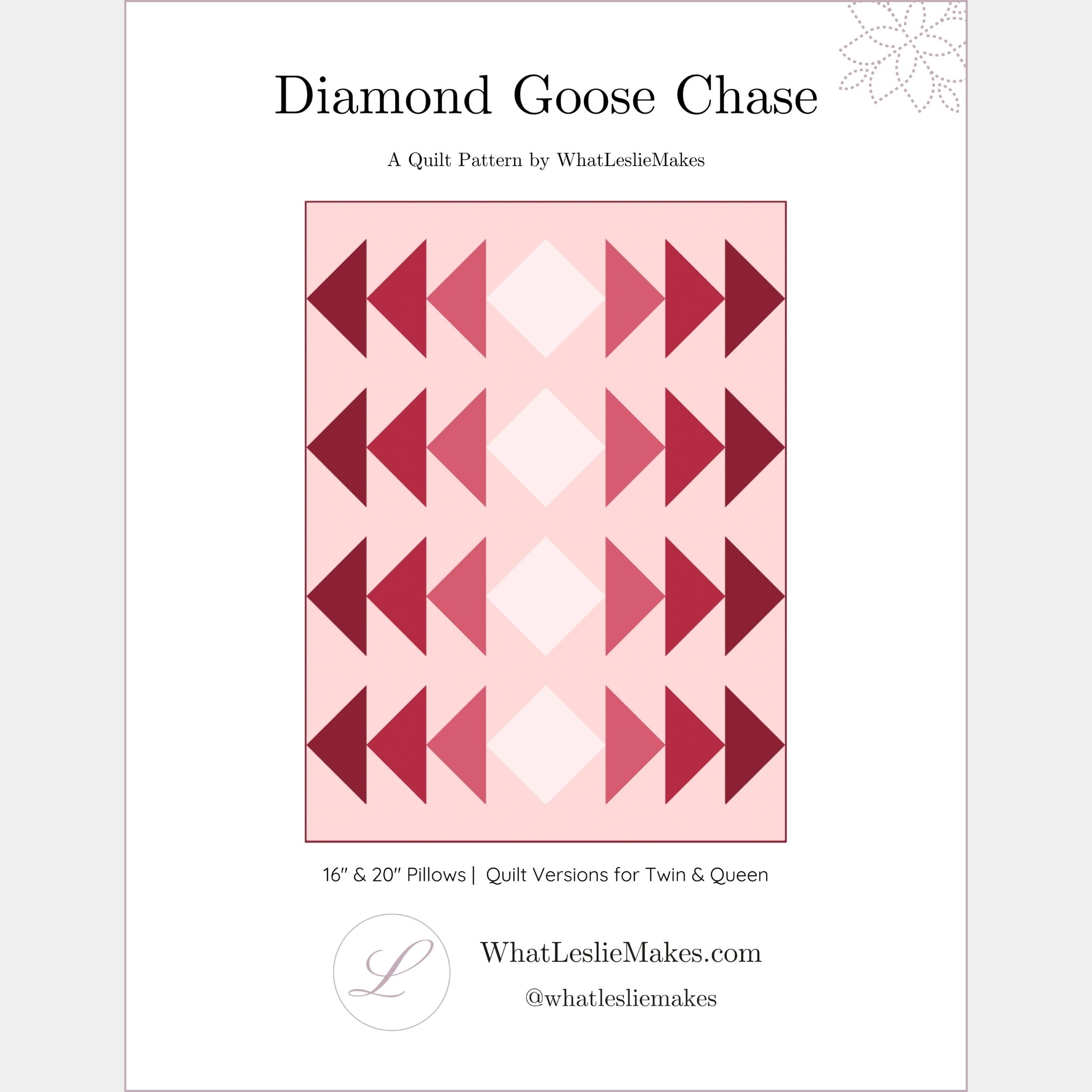 Diamonds & Geese Quilt Pattern Collection