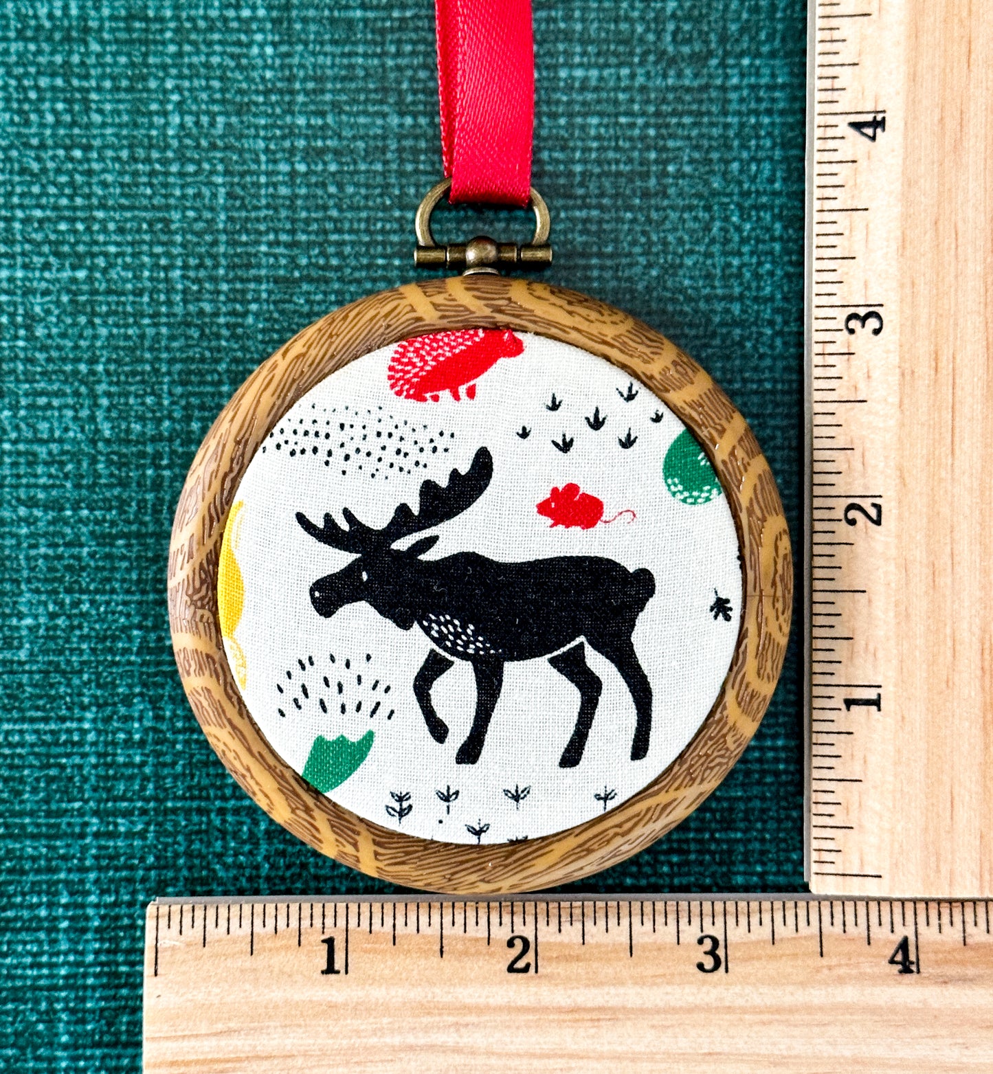 Rustic Woodland Ornaments: Deer & Moose Designs