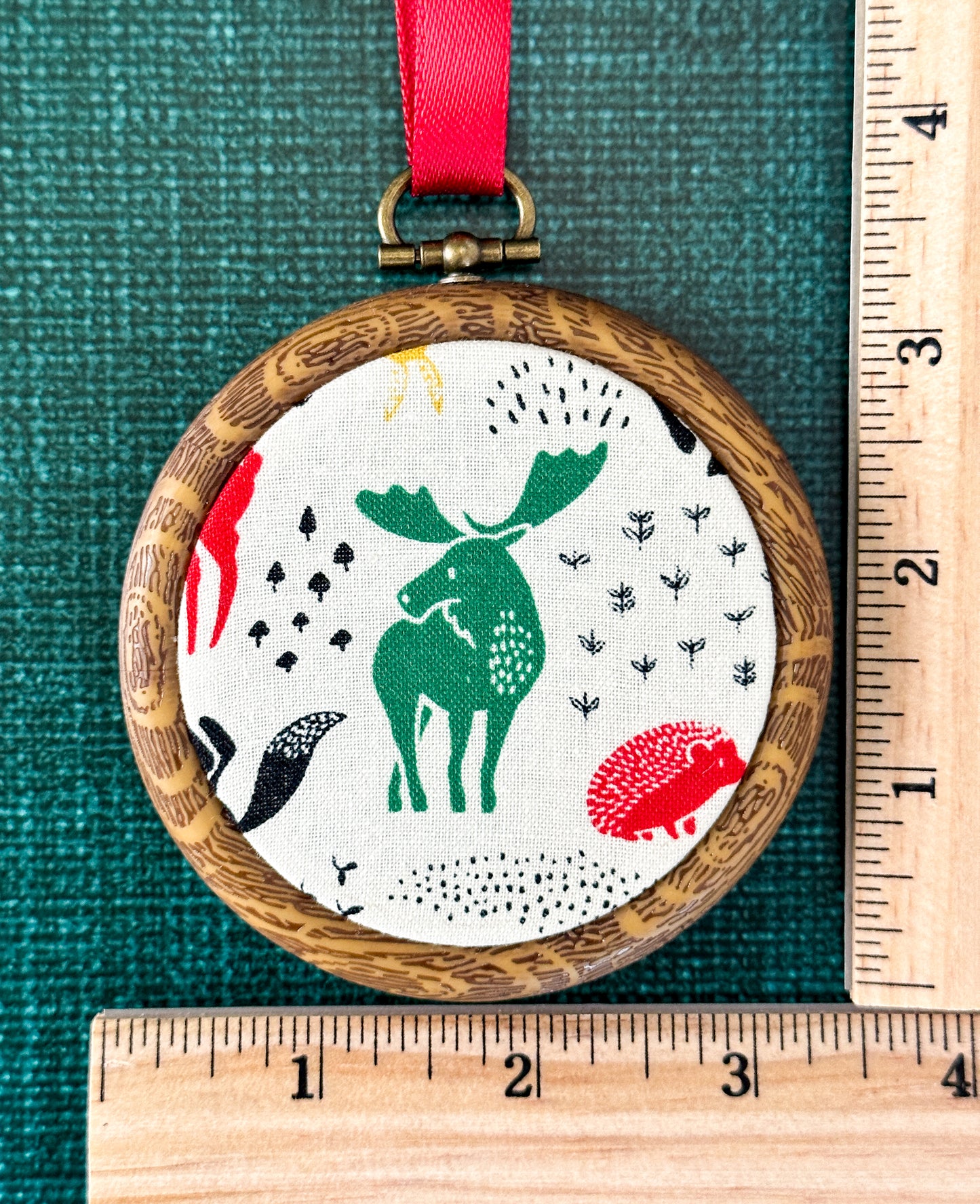 Rustic Woodland Ornaments: Deer & Moose Designs