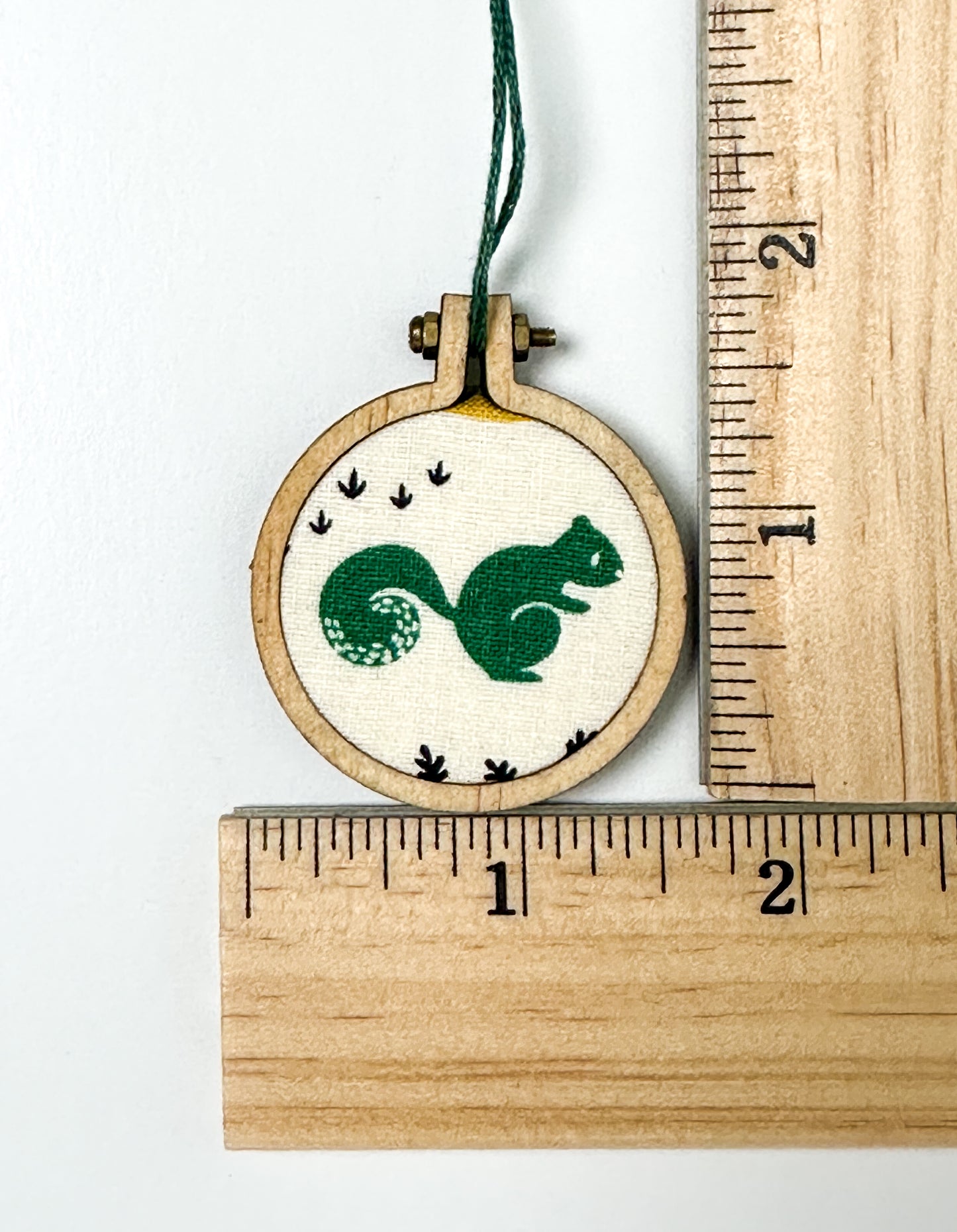 Mini Woodland Critter Ornaments, Set of 6