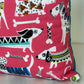 Dog Themed Pillow with Pocket and Carry Handle