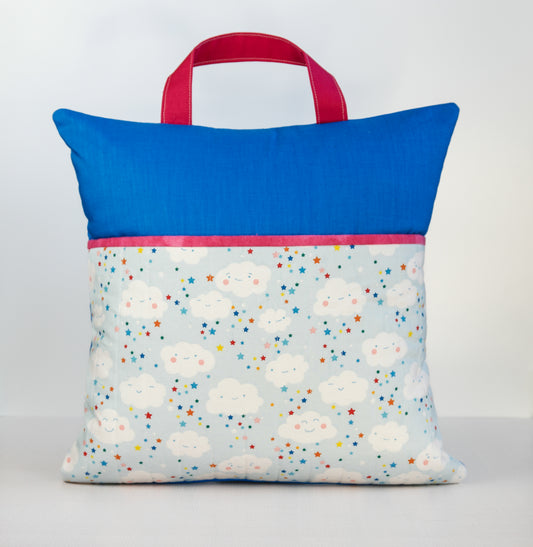 Sweet Dreams Child Pillow with Pocket & Carry Handle